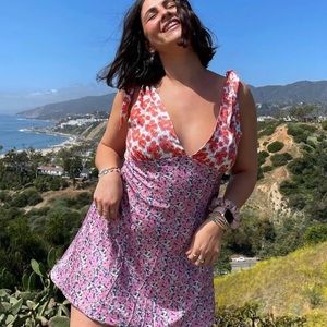 Vrg girl postcards from Venice dress